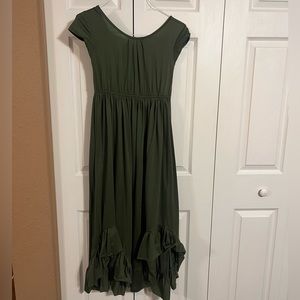 Joyfolie - Mia Joy - Size 12 Girls Dress - Army Green